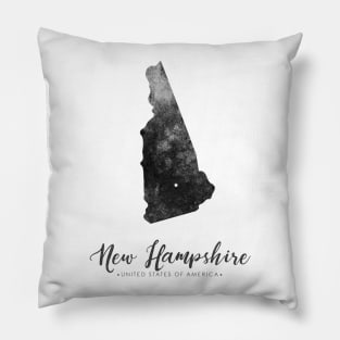 New Hampshire state map Pillow