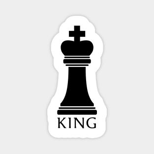 King Chess Piece Magnet