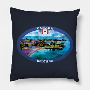 Kelowna Canada Travel Pillow