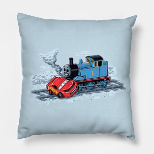 Hit By Train Pillow