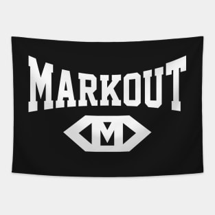 Markout (White) Tapestry