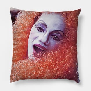 Orange drag Pillow