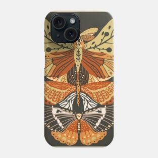 Boho Design Of Butterflies Phone Case