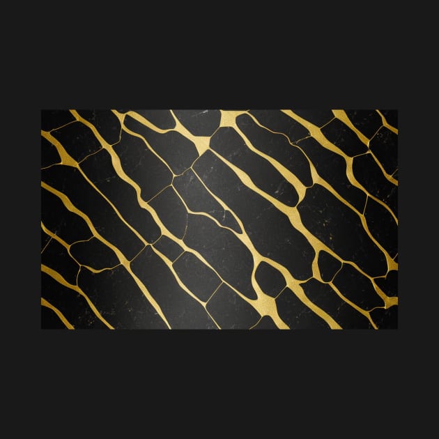 Seamless Black & Gold Texture Patterns IX by newdreamsss