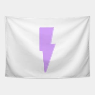 Purple Lightning Bolt Tapestry