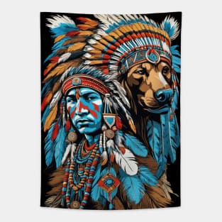 Running Bear Tapestry