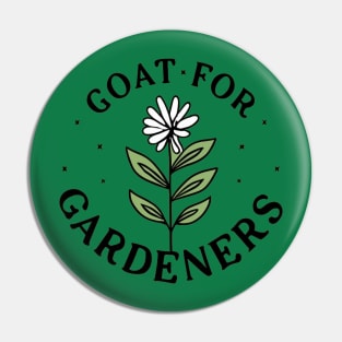 Goat for gardeners Pin