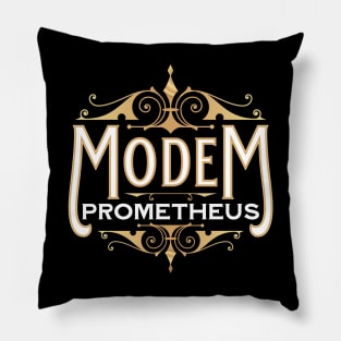 Modem Prometheus Logo Pillow