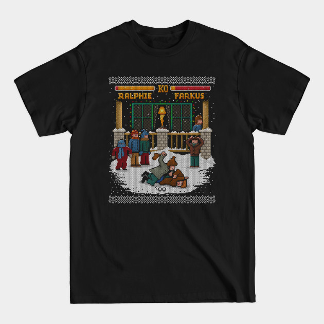 The Christmas Fight - A Christmas Story - T-Shirt