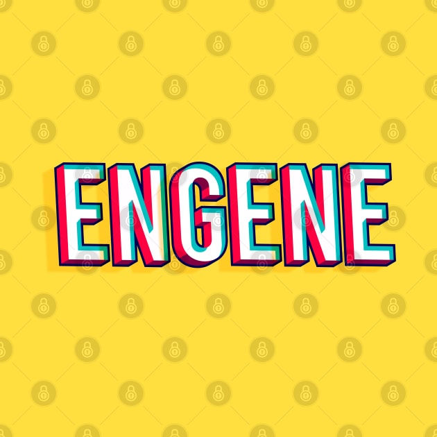 ENHYPEN ENGENE typography by Oricca