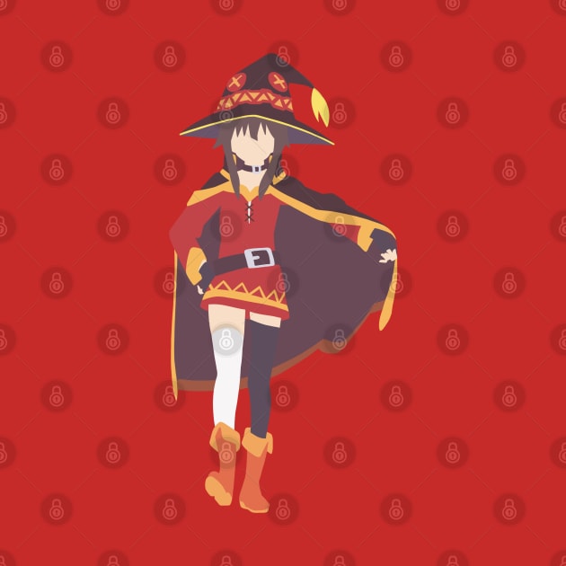 Megumin Minimalist by ZeroKara