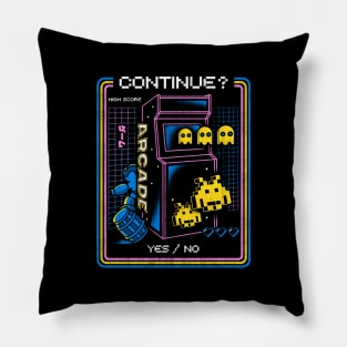 Retro Arcade Gaming Pillow