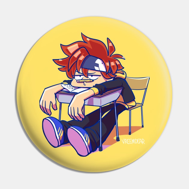 Studious Reki Pin by vreemdear