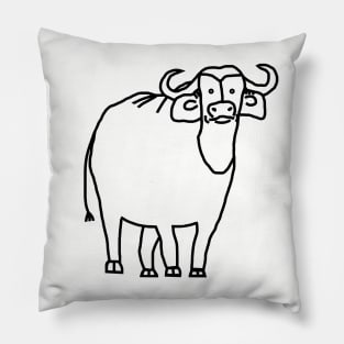 Ox Outline Pillow