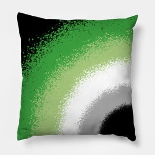 Hoop Dynamics Icon - Aromantic Pride Pillow