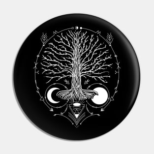 Yggdrasil - Tree of Life | Norse Pagan Symbol Pin