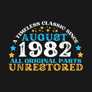 A timeless classic since August 1982. All original part, unrestored T-Shirt