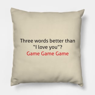 Gamer Funny Quotes Pillow