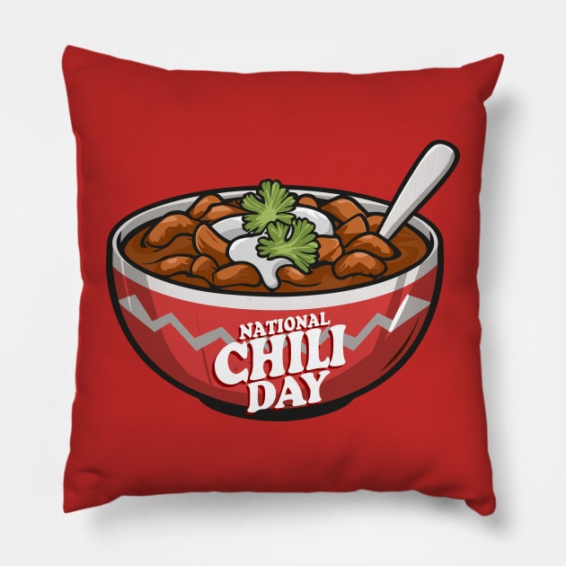 National Chili Day – February Pillow by irfankokabi