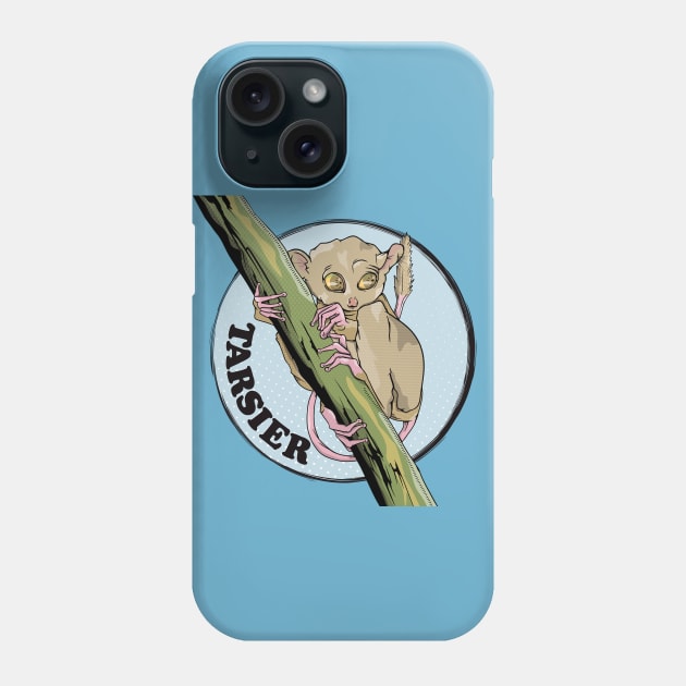 Tarsier Phone Case by mailboxdisco