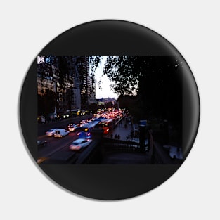 City lights Pin