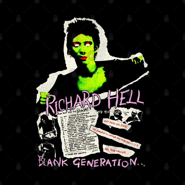 Richard Hell --- Blank Generation by darklordpug