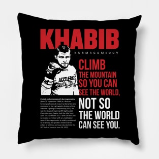 Khabib Quote Pillow