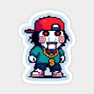 HIP-HOP Jigsaw 8 Bit Magnet