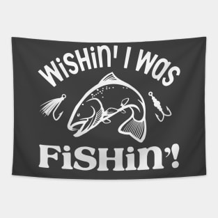 Wishin' I Was Fishin' Tapestry