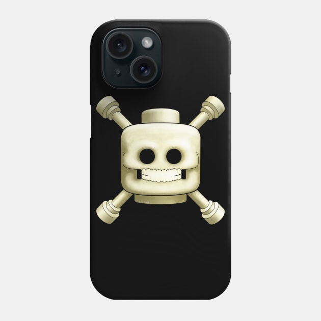 Lego Skull and Crossbones Phone Case by dave-charlton@hotmail.com