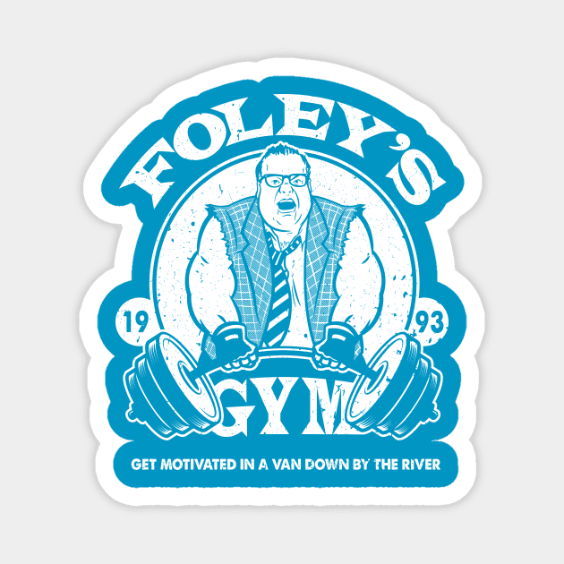 Foley's Gym Magnet by Punksthetic