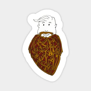 Autumn Beard Magnet