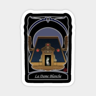 La Dame blanche - folklore francais Magnet