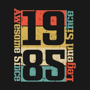 Awesome Since 1985. 35th Birthday Gift Idea T-Shirt