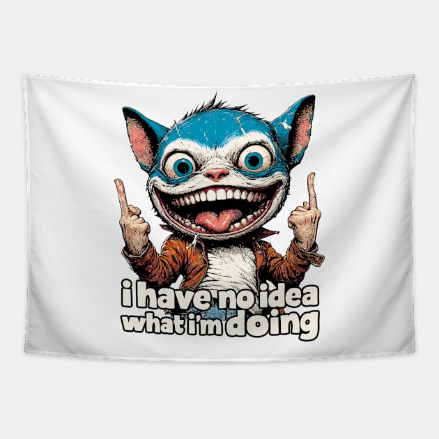 I Have No Idea What I'm Doing Tapestry by aswIDN