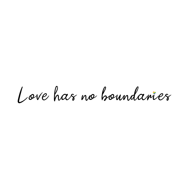 Love has no boundaries by TFL