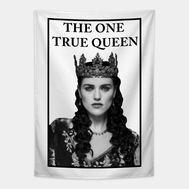 Katie McGrath Morgana One True Queen Tapestry by xoYourMom