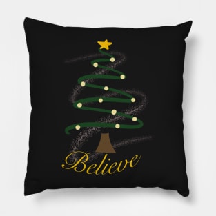 Christmas Believe Pillow