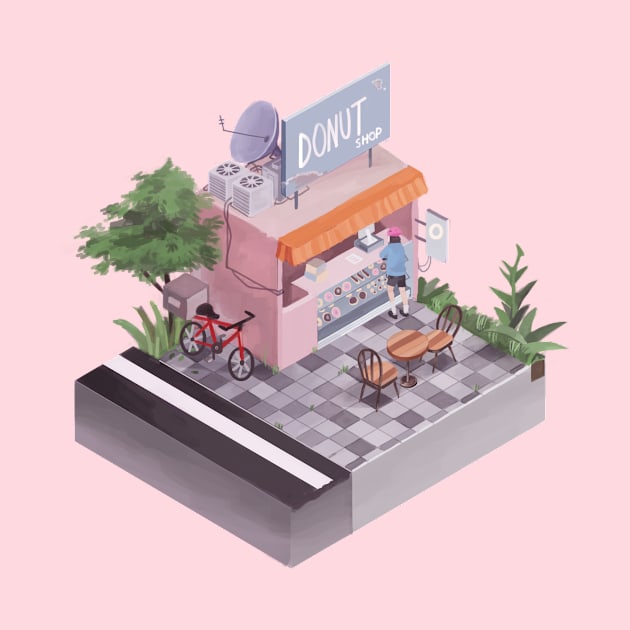 Donut Shop - ISO by Ryma Starrylight