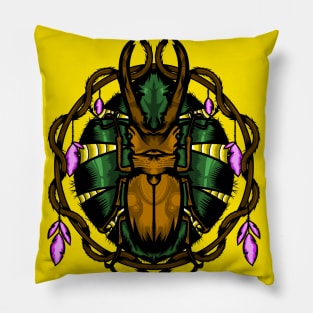 Big Beetle Pillow