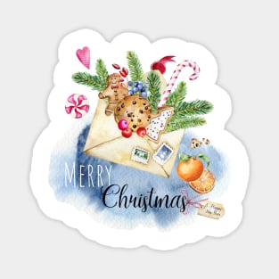 Christmas mail Magnet