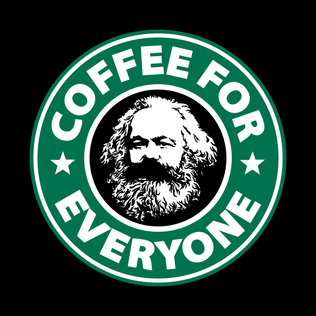 Karl Marx Coffee by sqwear