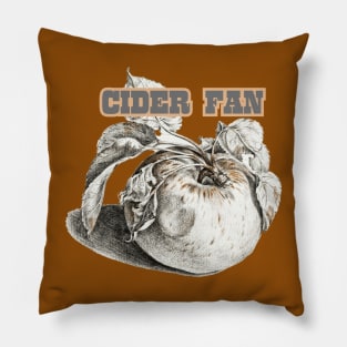 Cider Fan In Classic Retro Vintage Cider Style - Perfect for Gifting! Pillow