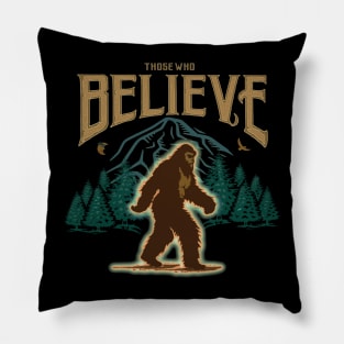 Sasquatch - those who believe Pillow