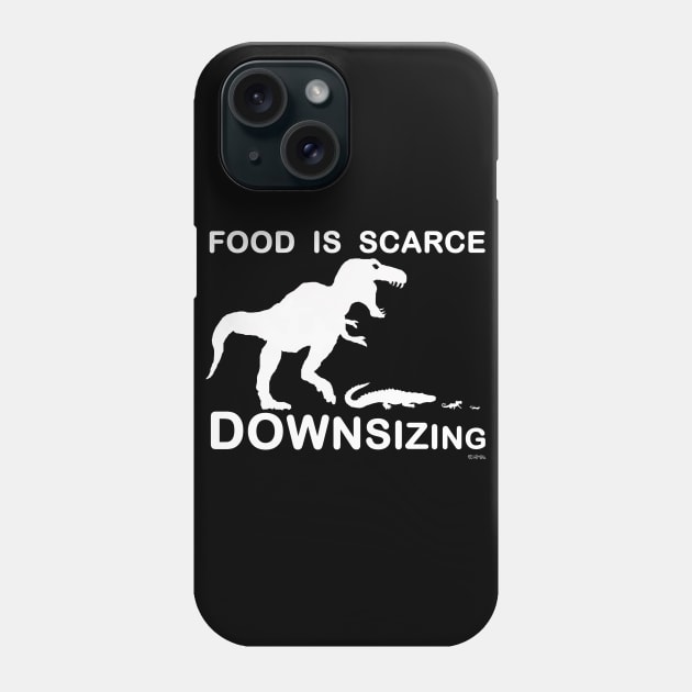 Food is Scarce, Downsizing Phone Case by NewSignCreation