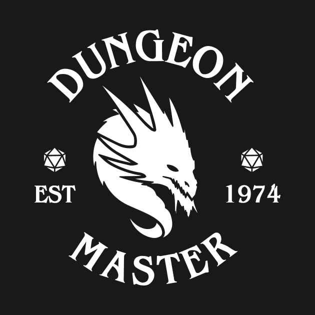 Dungeon Master Est 1974 by OfficialTeeDreams