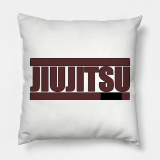 Brazilian Jiujitsu Brown Belt Ranked Pillow