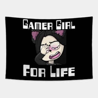 Gamer Girl For Life Tapestry