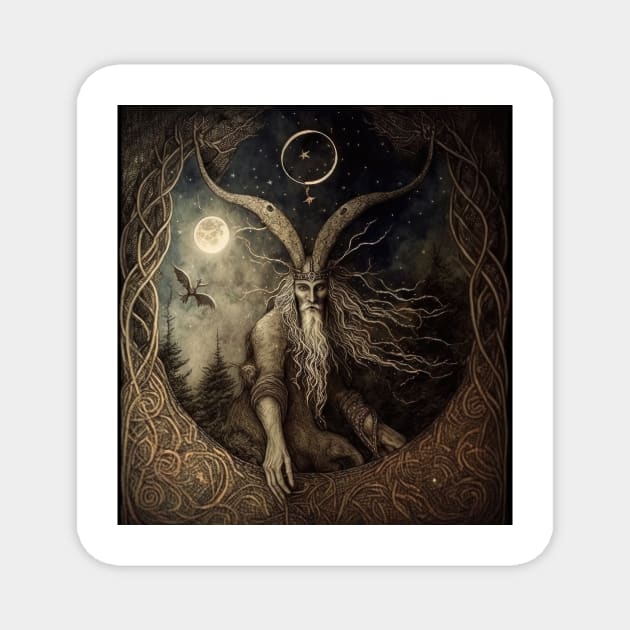 Pagan Art 08 Magnet by thewandswant