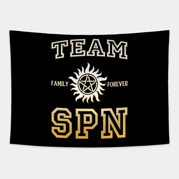 TEAM SPN 2 Tapestry by GreatSeries